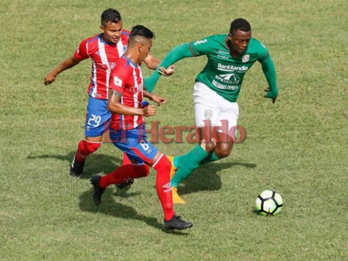 Marathón y Olimpia empatan 1-1 en el Yankel Rosenthal